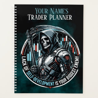 Lack of Self-Development Midnight Teal  Planner