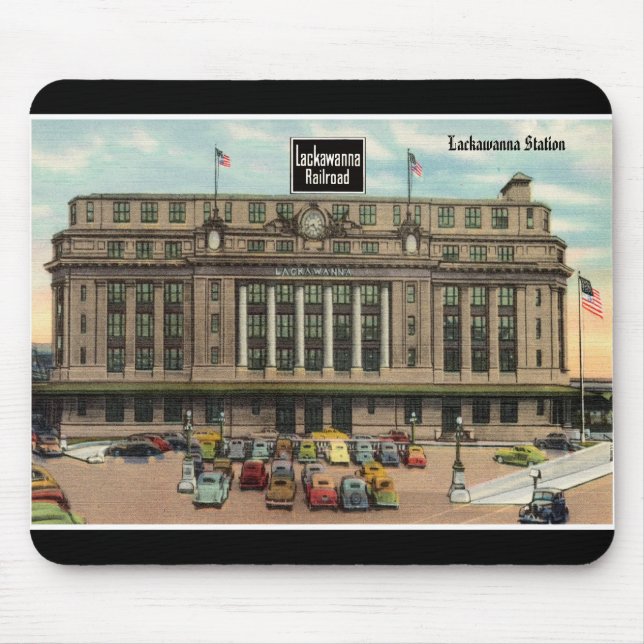 Lackawanna Depot Scranton Pa Mouse Mat (Front)