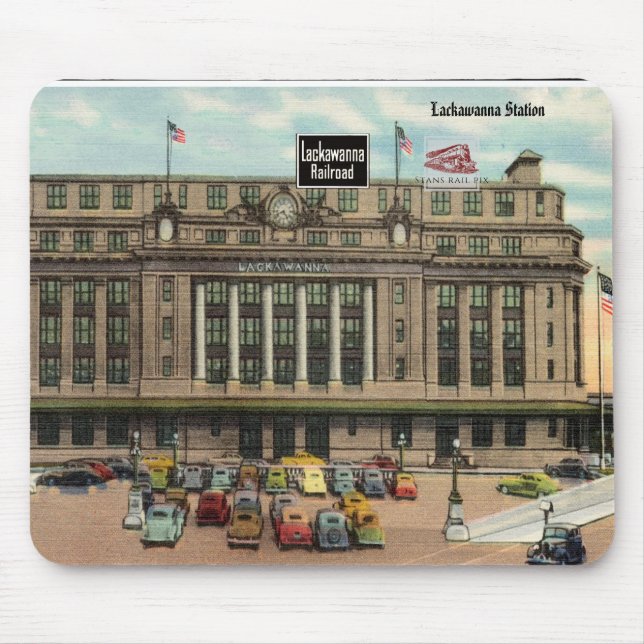 Lackawanna Depot Scranton Pa   Mouse Mat (Front)