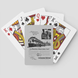 Lackawanna Railroad Centennial 1951   Playing Cards