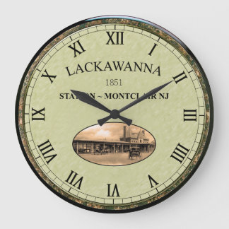 Lackawanna Station ~ Montclair New Jersey ~ Large Clock