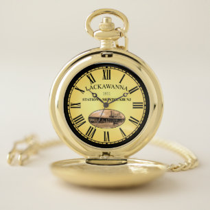 Lackawanna Station ~ Montclair  New Jersey ~   Pocket Watch