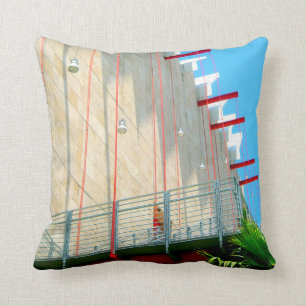 LACMA Museum Fine Art Photography Throw Pillow