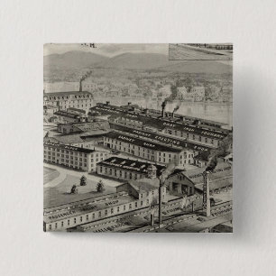 Laconia Car Company 15 Cm Square Badge