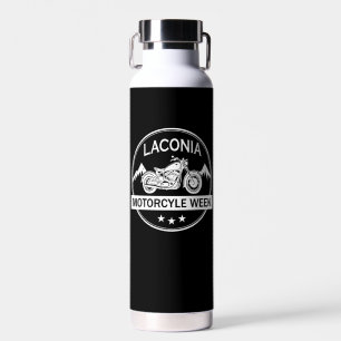 Laconia Motorcycle Week Motorbike Water Bottle