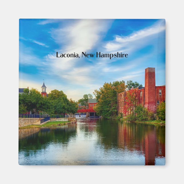 Laconia, New Hampshire Magnet (Front)