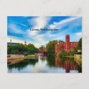 Laconia, New Hampshire Postcard