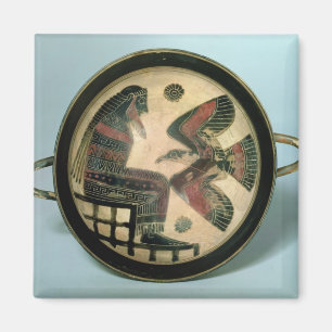 Laconian cup depicting Zeus and the eagle Magnet