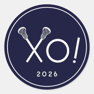 Lacrosse 2026 Classic Round Sticker