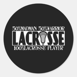Lacrosse A 100Percent Sticker
