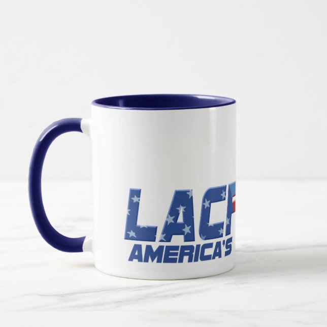 Lacrosse America's First Sport Gear Mug (Left)