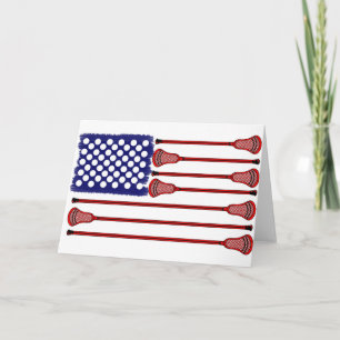 Lacrosse AmericasGame Card