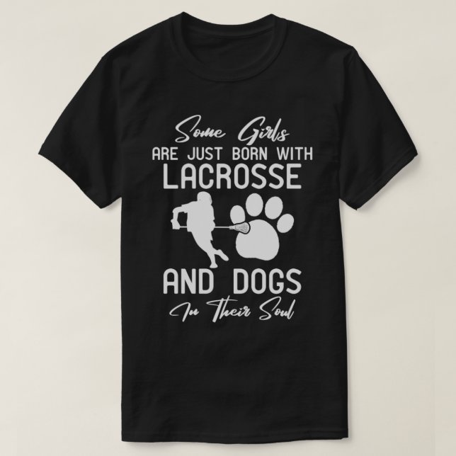 Lacrosse And Dogs In Their Soul Pullover  (Design Front)