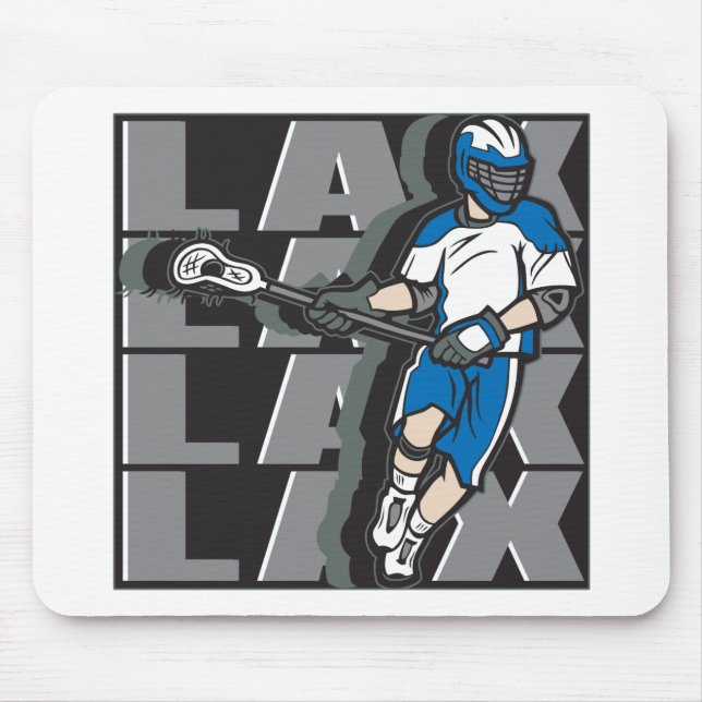 Lacrosse Attack Mouse Mat (Front)