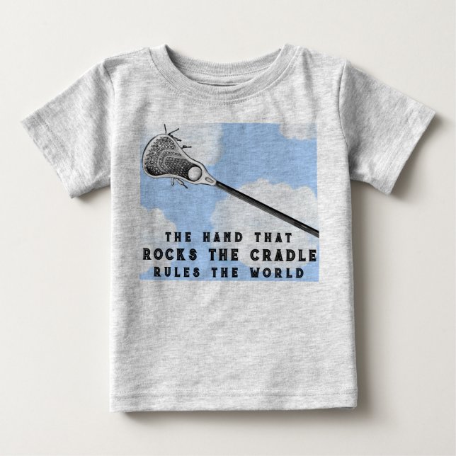 Lacrosse Baby Clothes T-Shirt (Front)