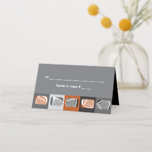 LACROSSE Bar Bat Mitzvah Seating Table Escort Card