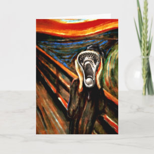 Lacrosse Birthday Card