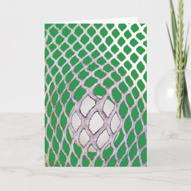 Lacrosse Birthday Card (Front)