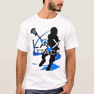 Lacrosse Boys Blue LAX Attack T-Shirt