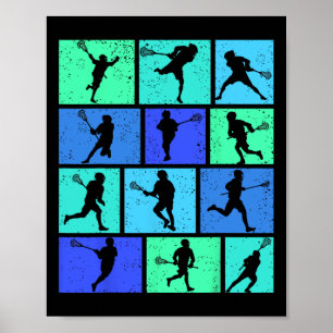 Lacrosse Boys Kids Youth 1 Poster