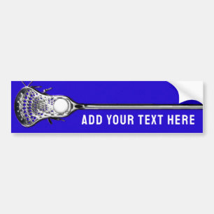 Lacrosse Bumper Sticker