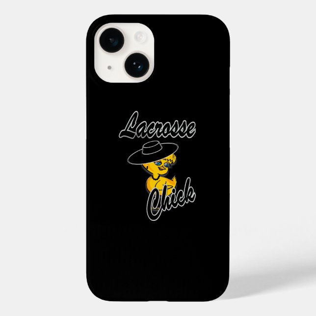 Lacrosse Chick #4 Case-Mate iPhone Case (Back)
