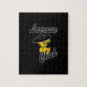 Lacrosse Chick #4 Jigsaw Puzzle