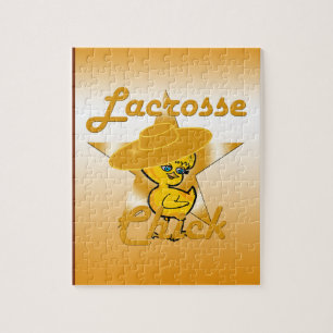 Lacrosse Chick  Jigsaw Puzzle