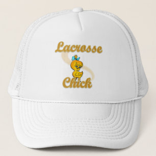 Lacrosse Chick Trucker Hat