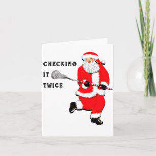 Lacrosse Christmas Card