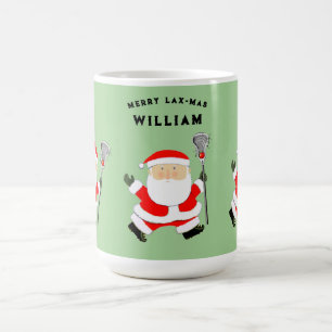 Lacrosse Christmas Coffee Mug