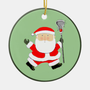 Lacrosse Christmas Collectable Ceramic Tree Decoration