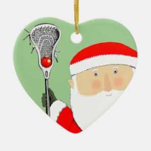 Lacrosse Christmas Collectable Ceramic Tree Decoration