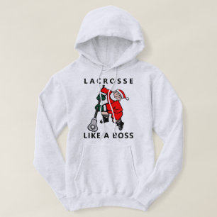 Lacrosse Christmas Holiday Gear Hoodie