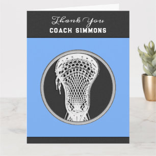 Lacrosse Coach Card