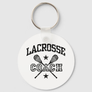 Lacrosse Coach Key Ring