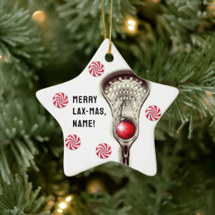 Lacrosse Collectable Ceramic Tree Decoration