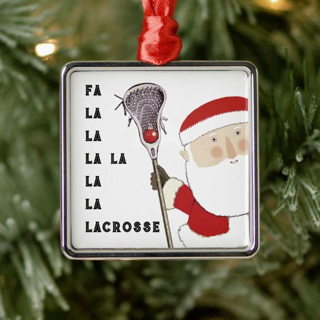 Lacrosse Collectable Metal Tree Decoration (Tree)