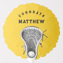 Lacrosse Congrats Balloon