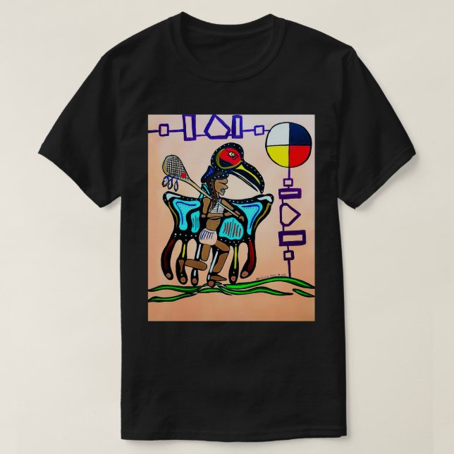 Lacrosse Creators game Classic TShirt (Design Front)