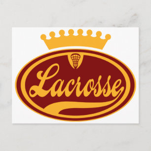 Lacrosse Crown Postcard