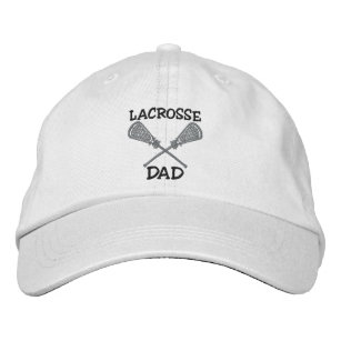 Lacrosse Dad Embroidered Cap