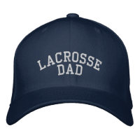 Lacrosse Dad Embroidered Hat