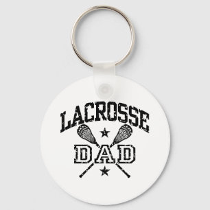 Lacrosse Dad Key Ring