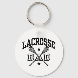 Lacrosse Dad Key Ring