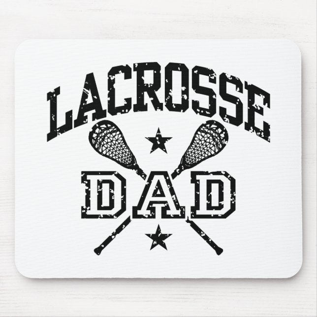 Lacrosse Dad Mouse Mat (Front)
