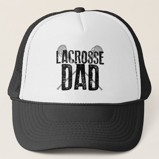 Lacrosse Dad Trucker Hat (Front)