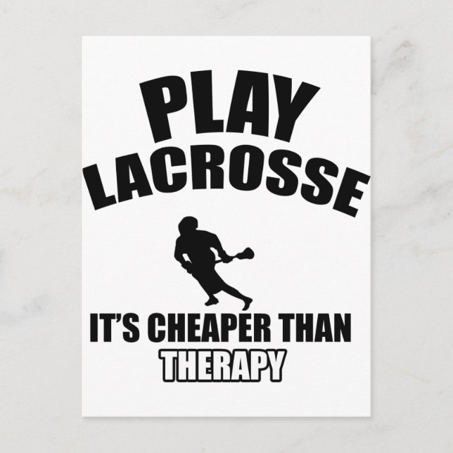 Lacrosse designs postcard (Front)