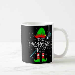 Lacrosse Elf Christmas Family Elf Squad Srts Playe Coffee Mug