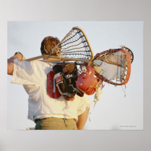 Lacrosse Equipment Poster